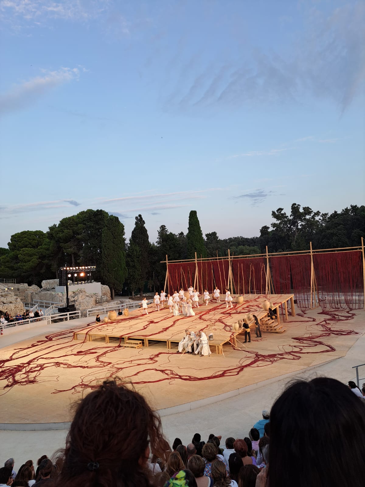 Spettacolo al Teatro Greco di Siracusa